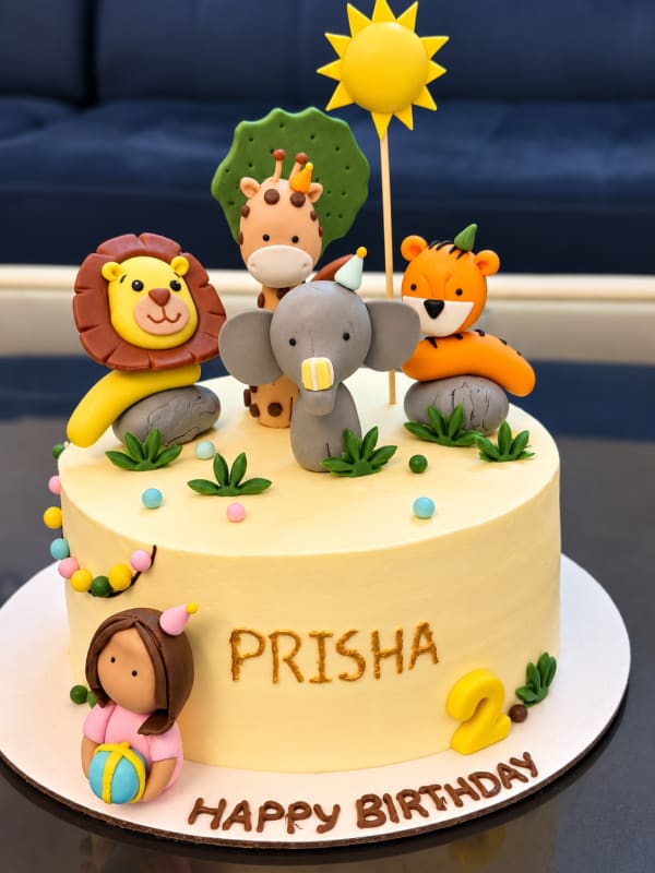 Safari Sunshine Cake