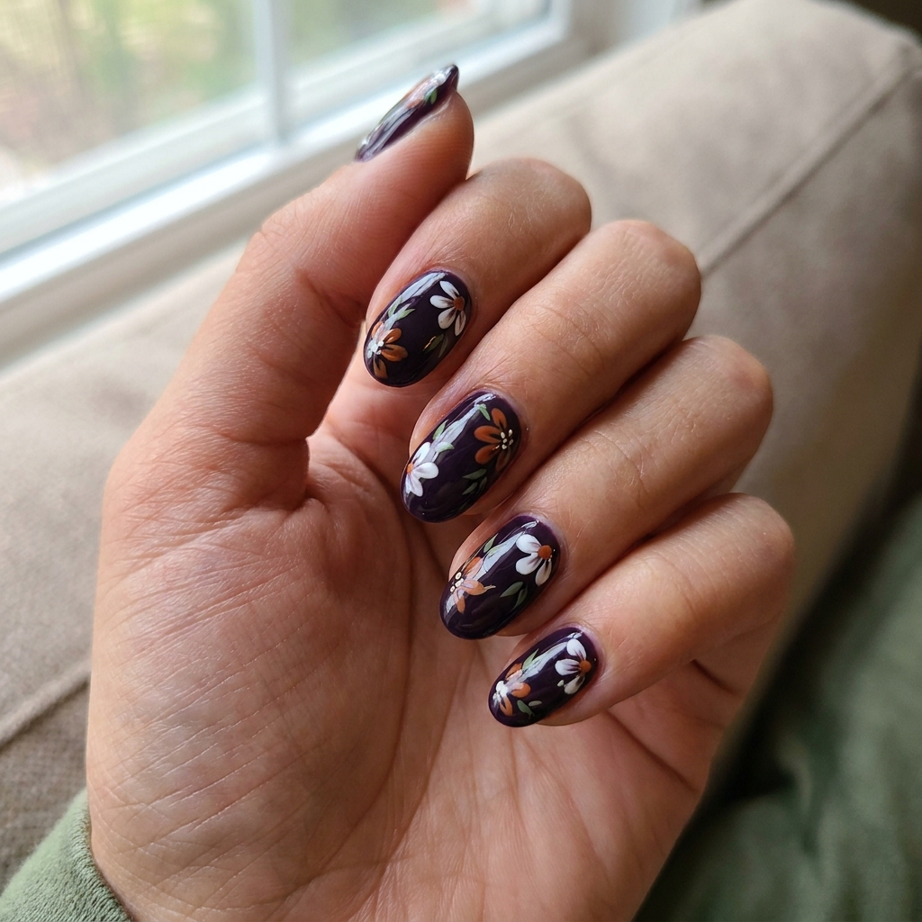Chic Halloween Florals