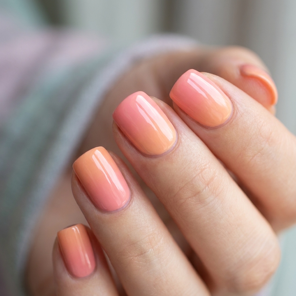 Flirty Coral Ombré