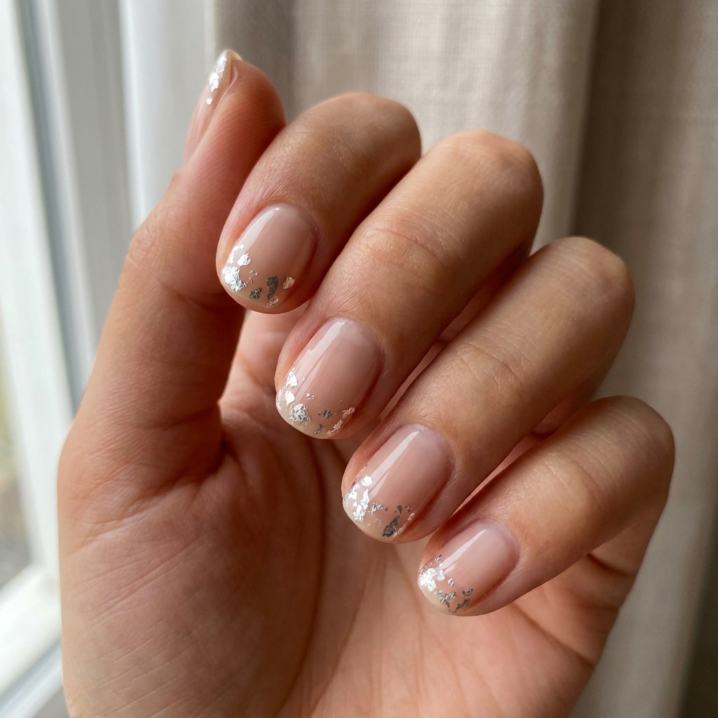 Glamorous Silver Foil