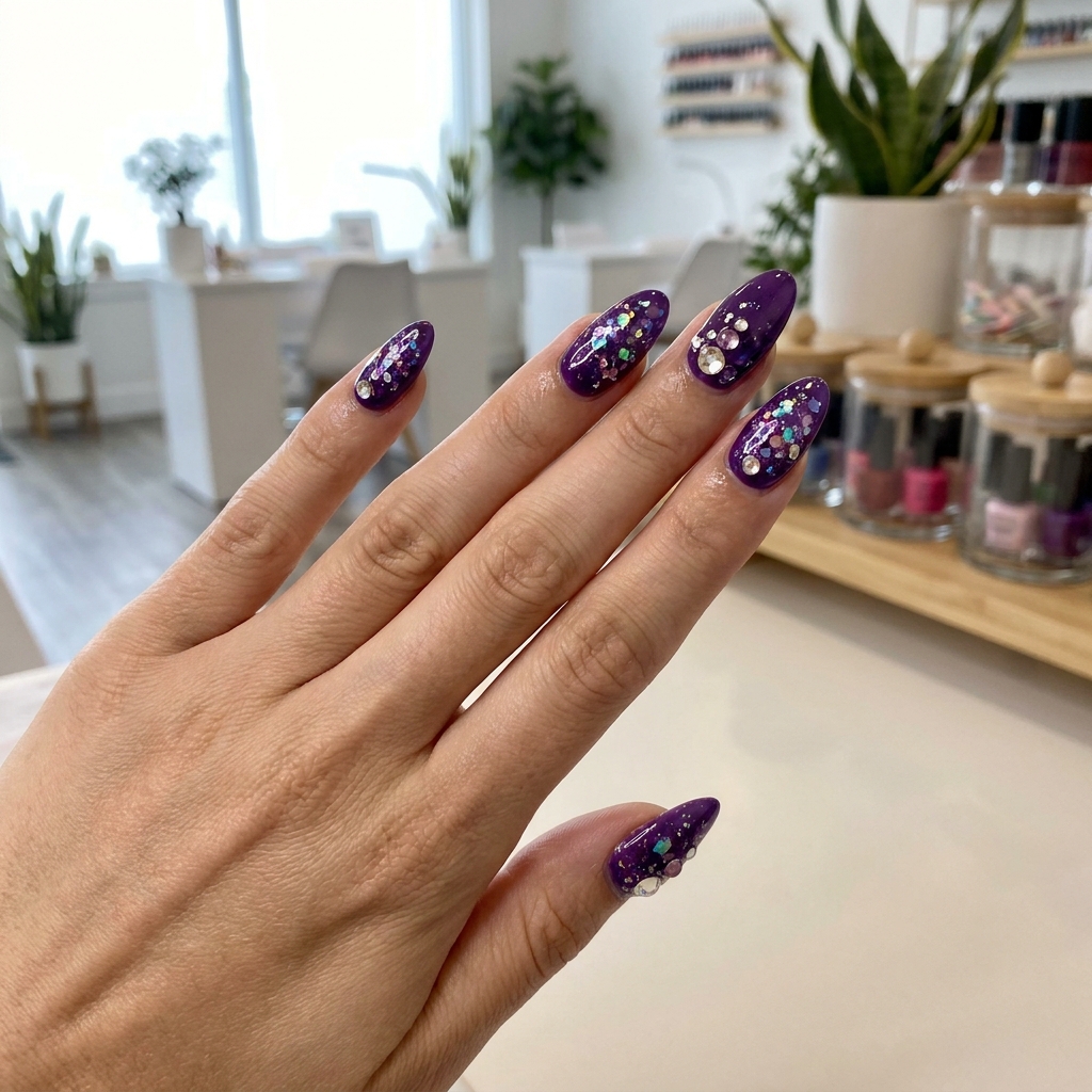 Blinged-Out Purple