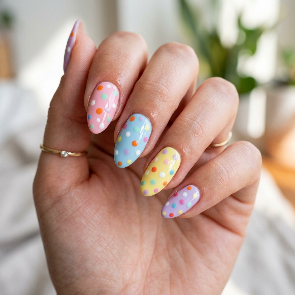 Pastel Polka Dots