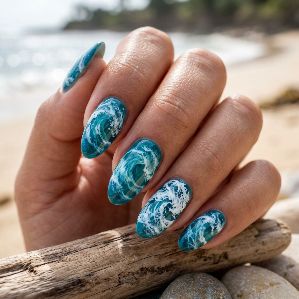 Ocean Wave Swirls