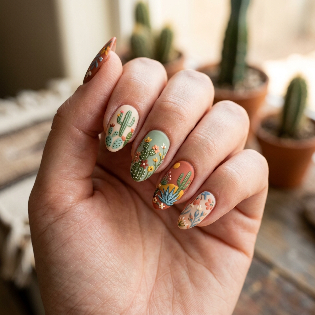 Colorful Cacti