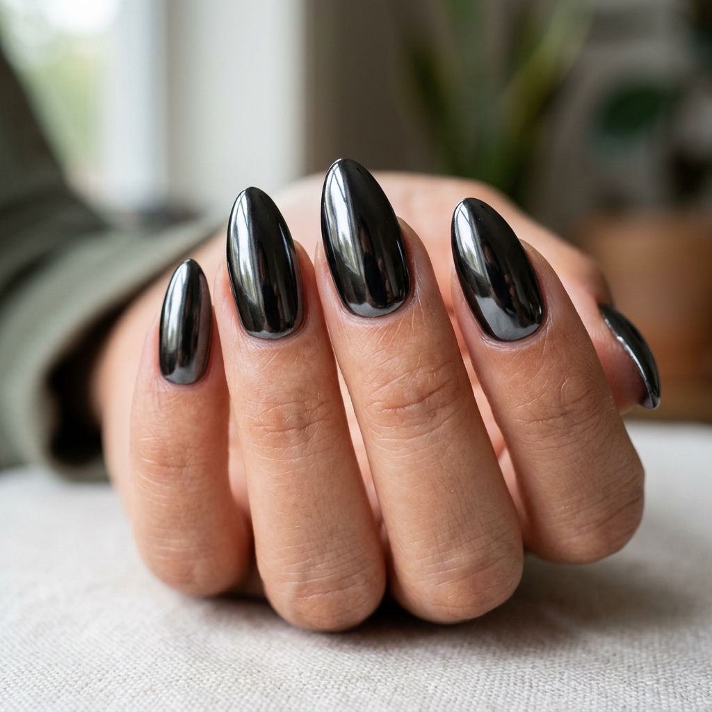 Dramatic Black Chrome