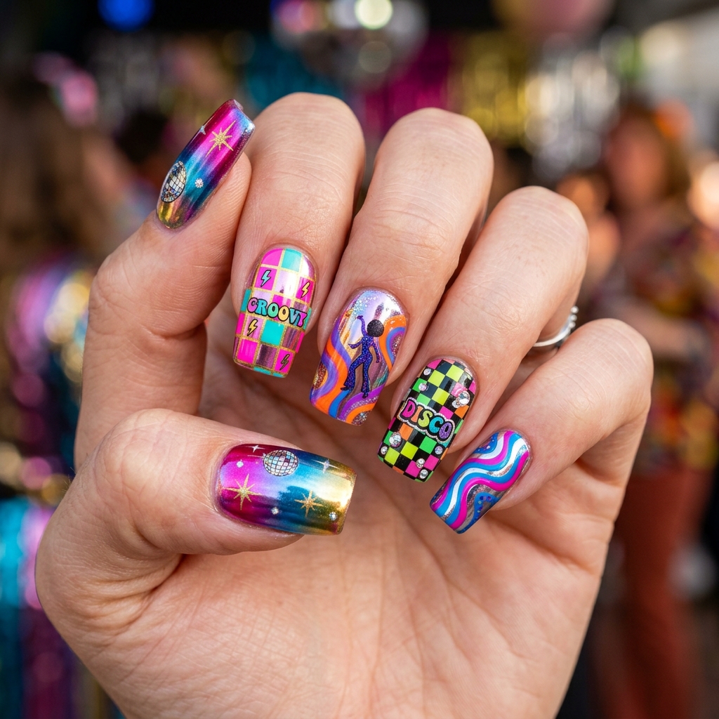 Retro Disco Chrome