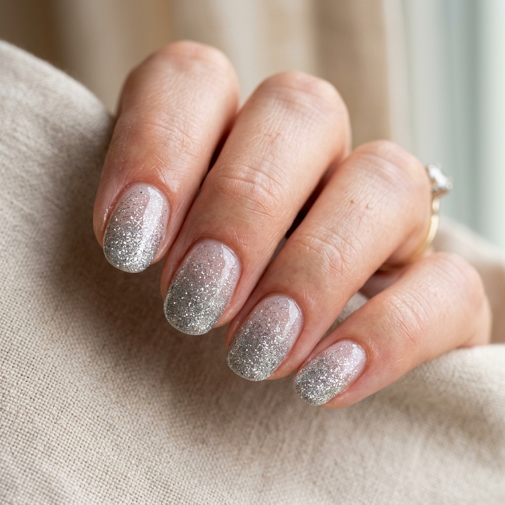Sparkling Glitter Fade