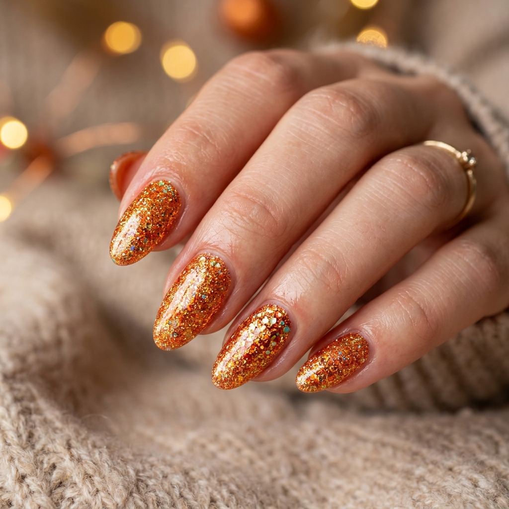 Sparkly Pumpkin Glitter