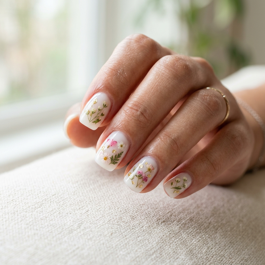 Milk Bath Nails