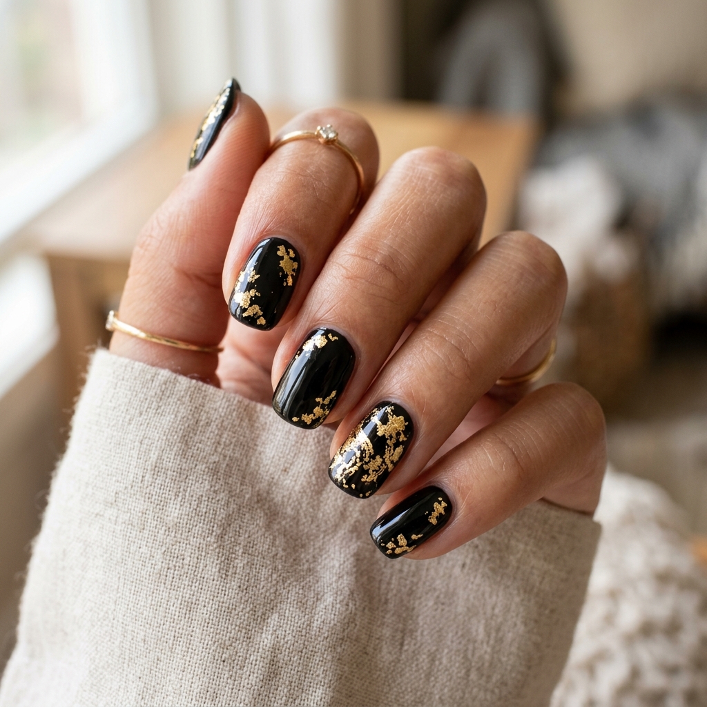 Black & Gold Glam