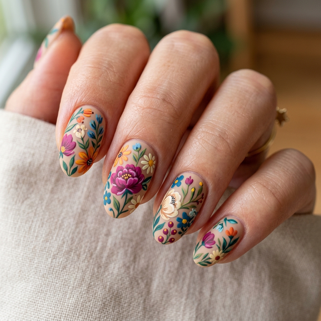 Funky Floral Frenzy