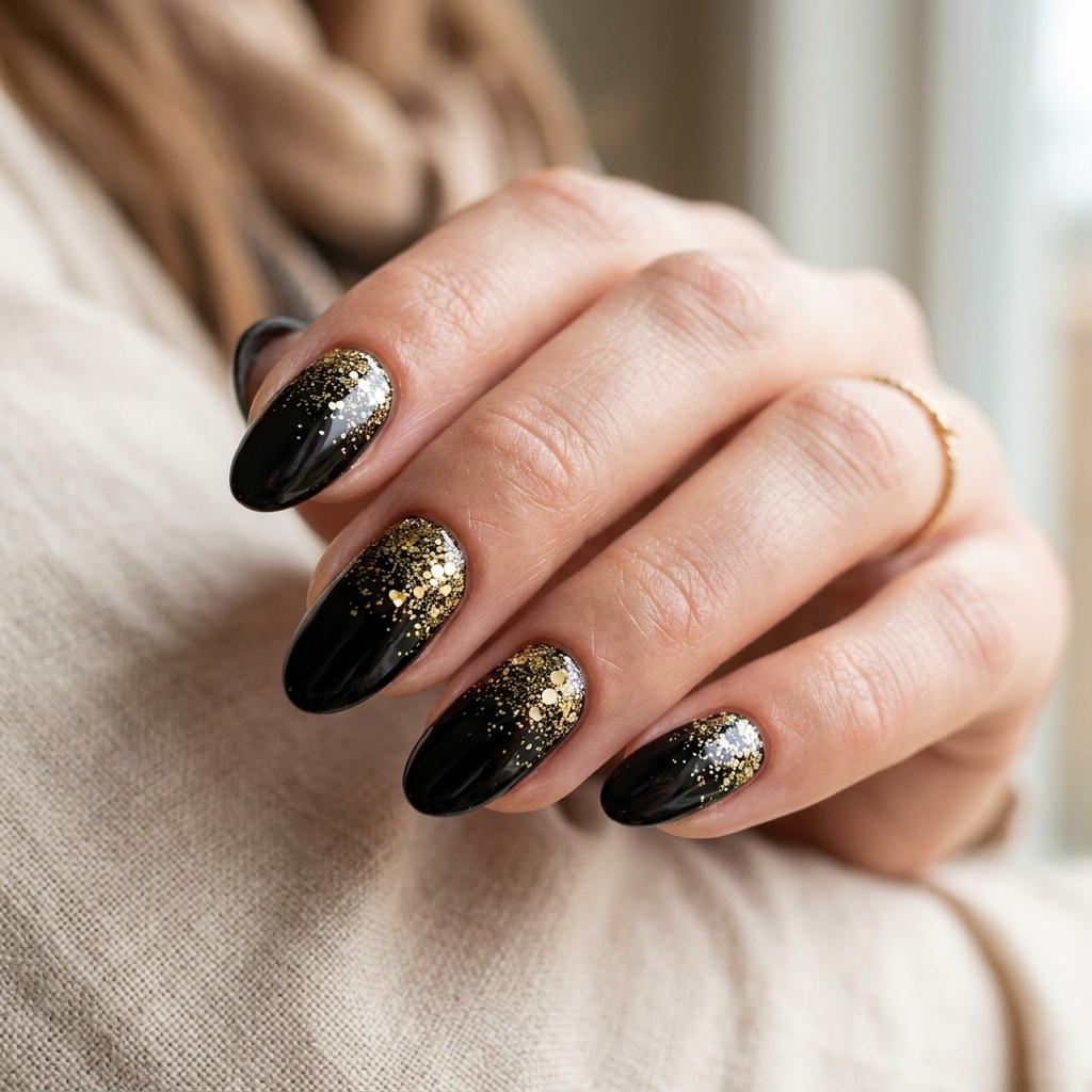 Black and Gold Glam