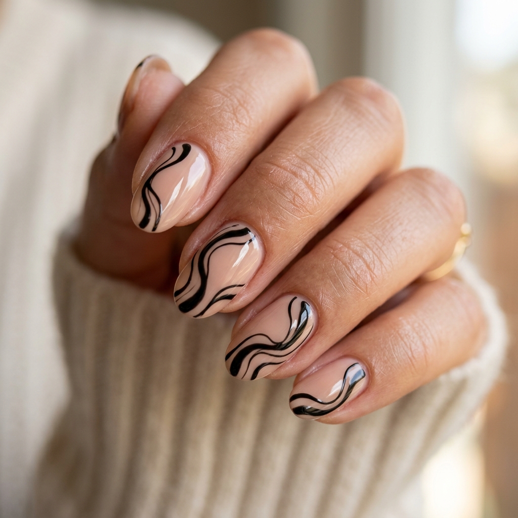 Black Swirls