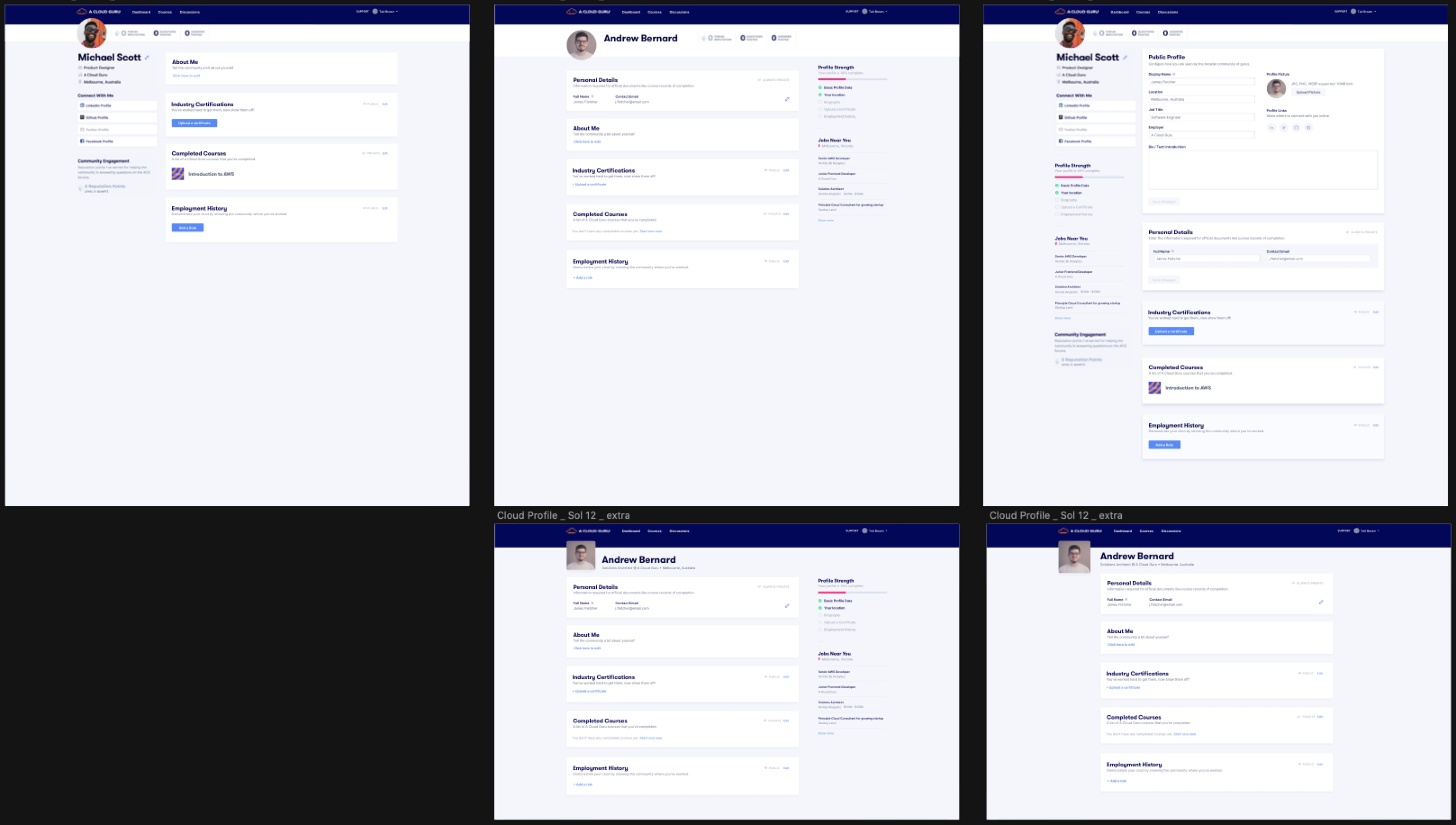 Inline editing - visitor view