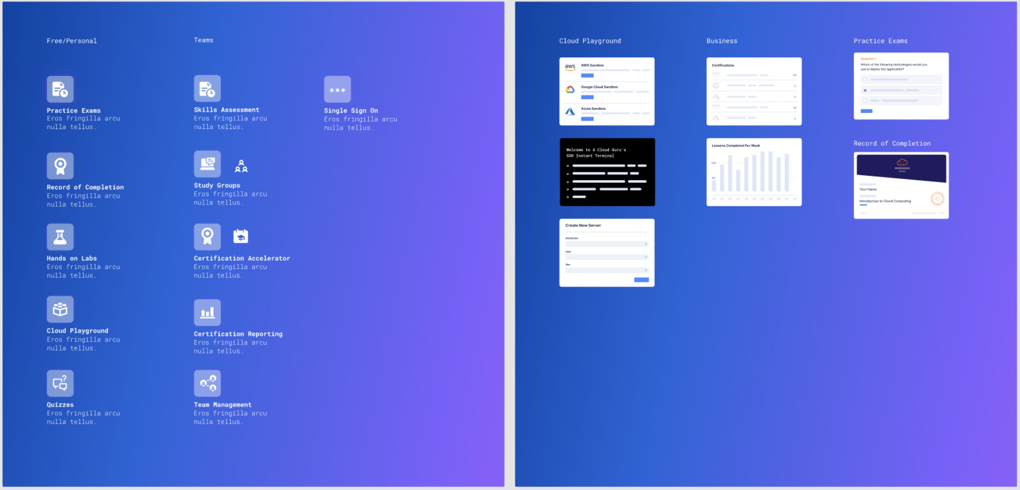 Stakeholder document - copy and mock-up variants