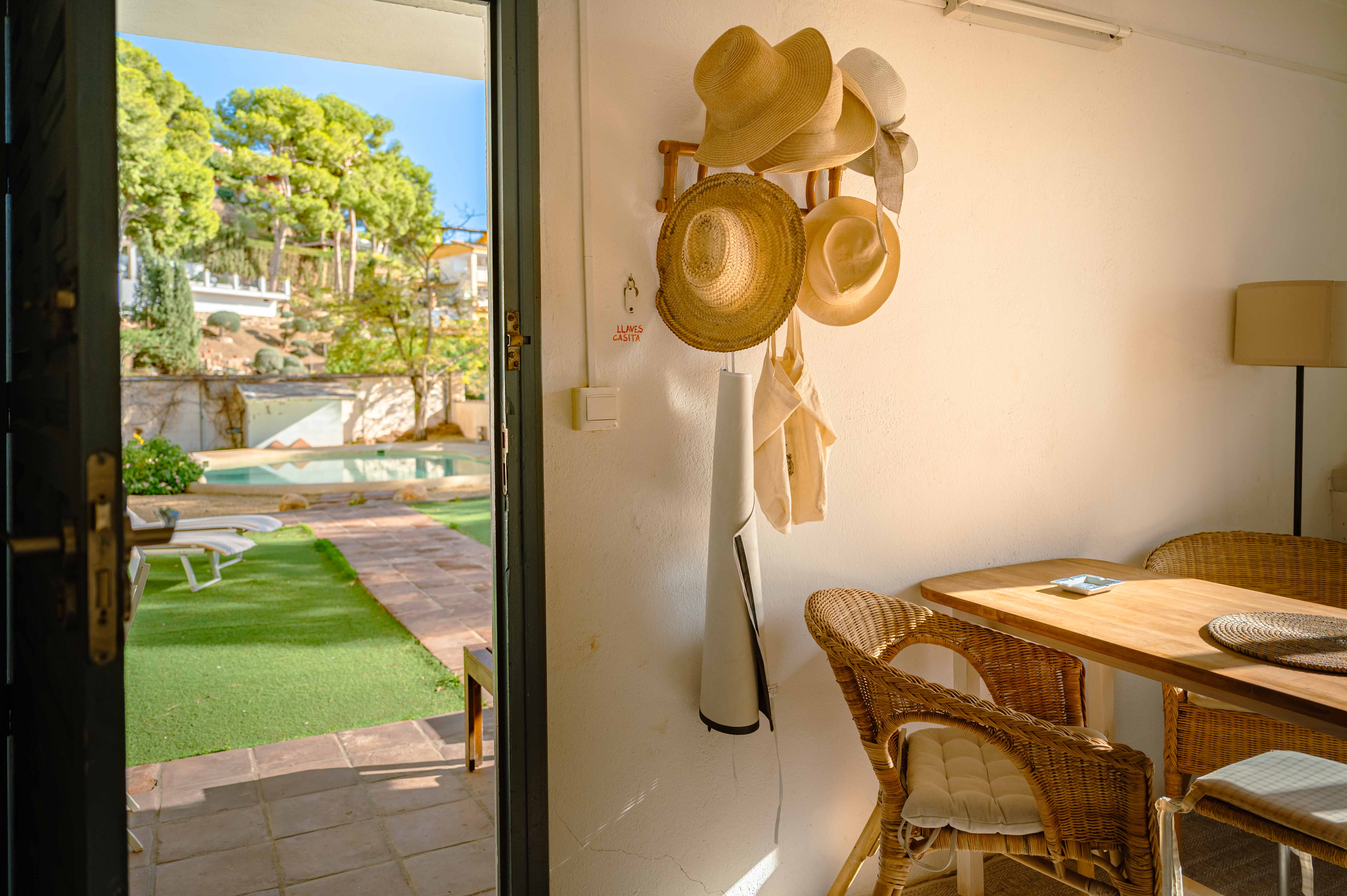 Cocina casita de piscina Málaga