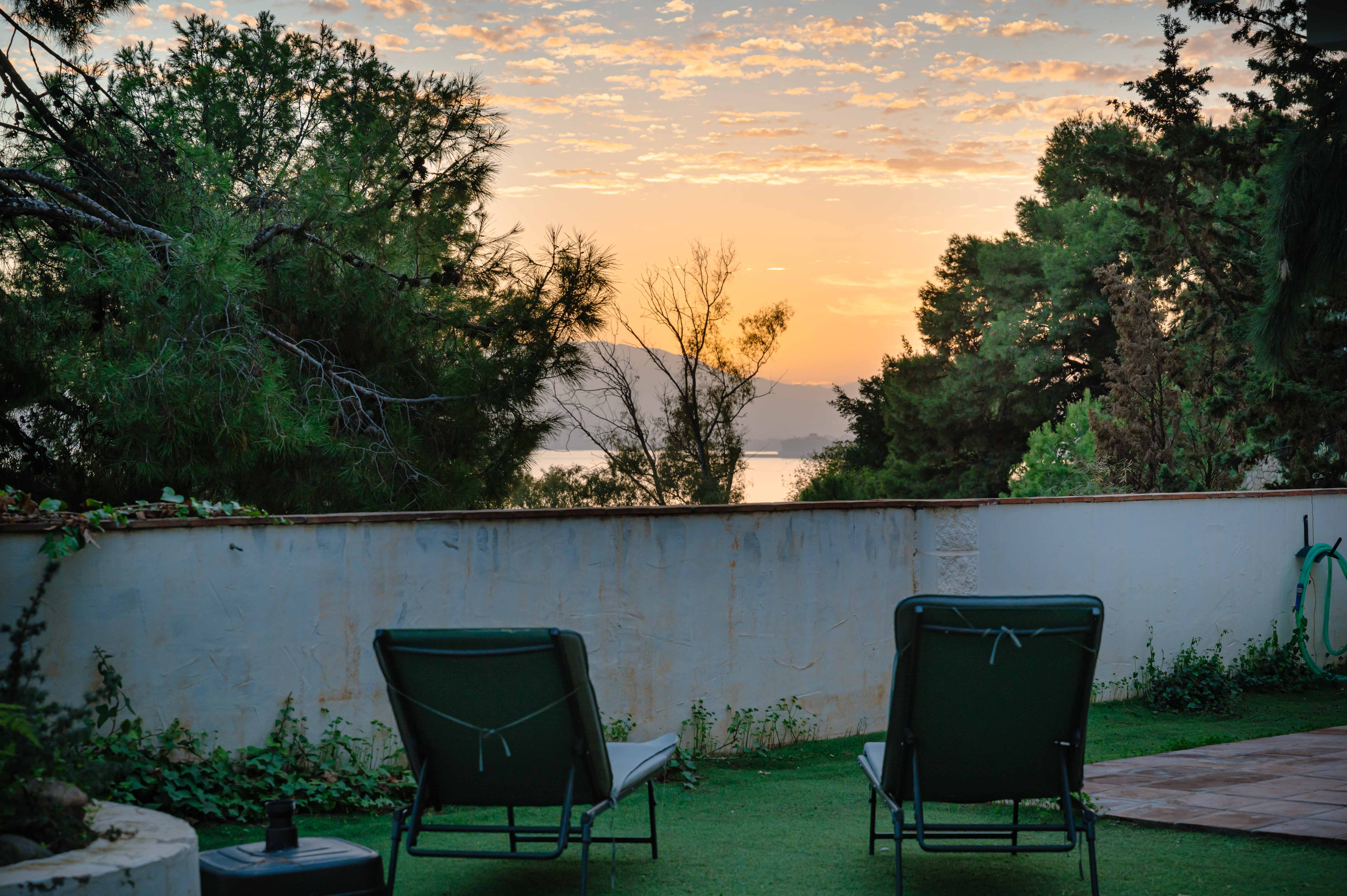 Vistas al mar desde casita Málaga