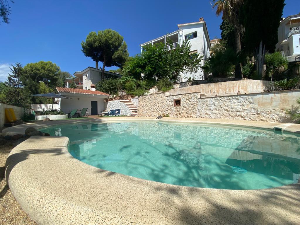 Chalet piscina y vistas al mar - alquiler vacacional