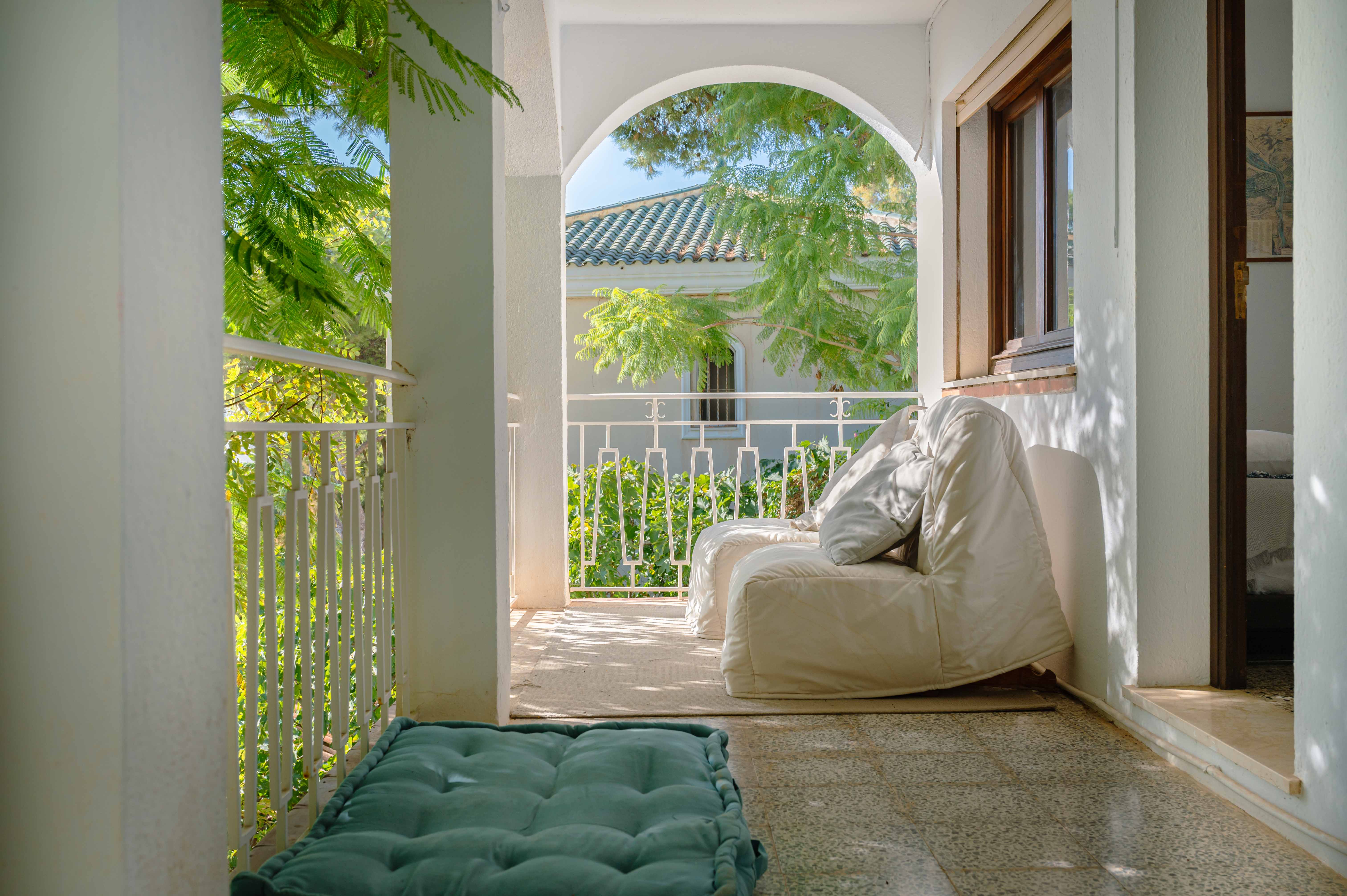 Terraza villa Málaga