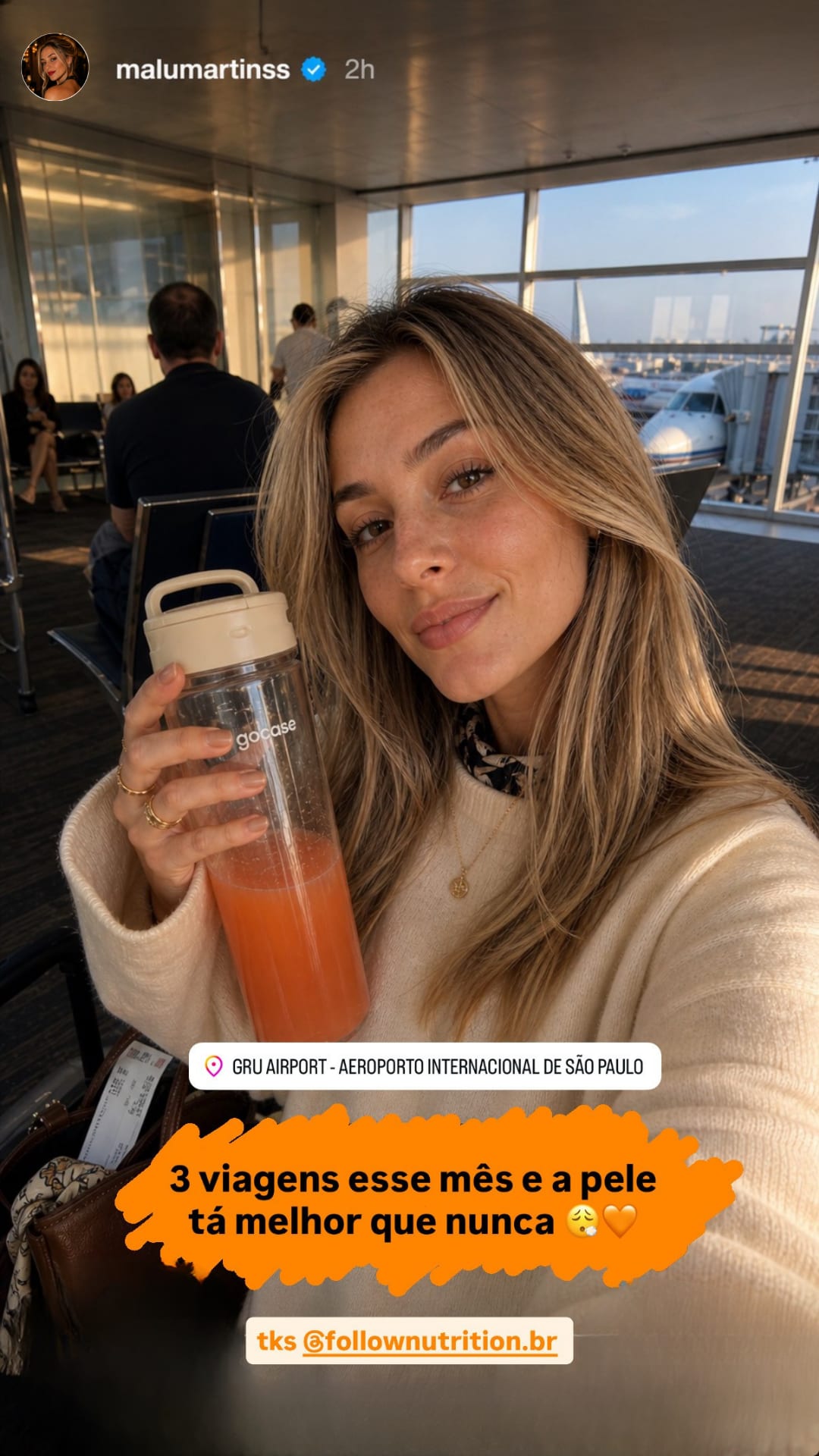 Story de Maluma Martins