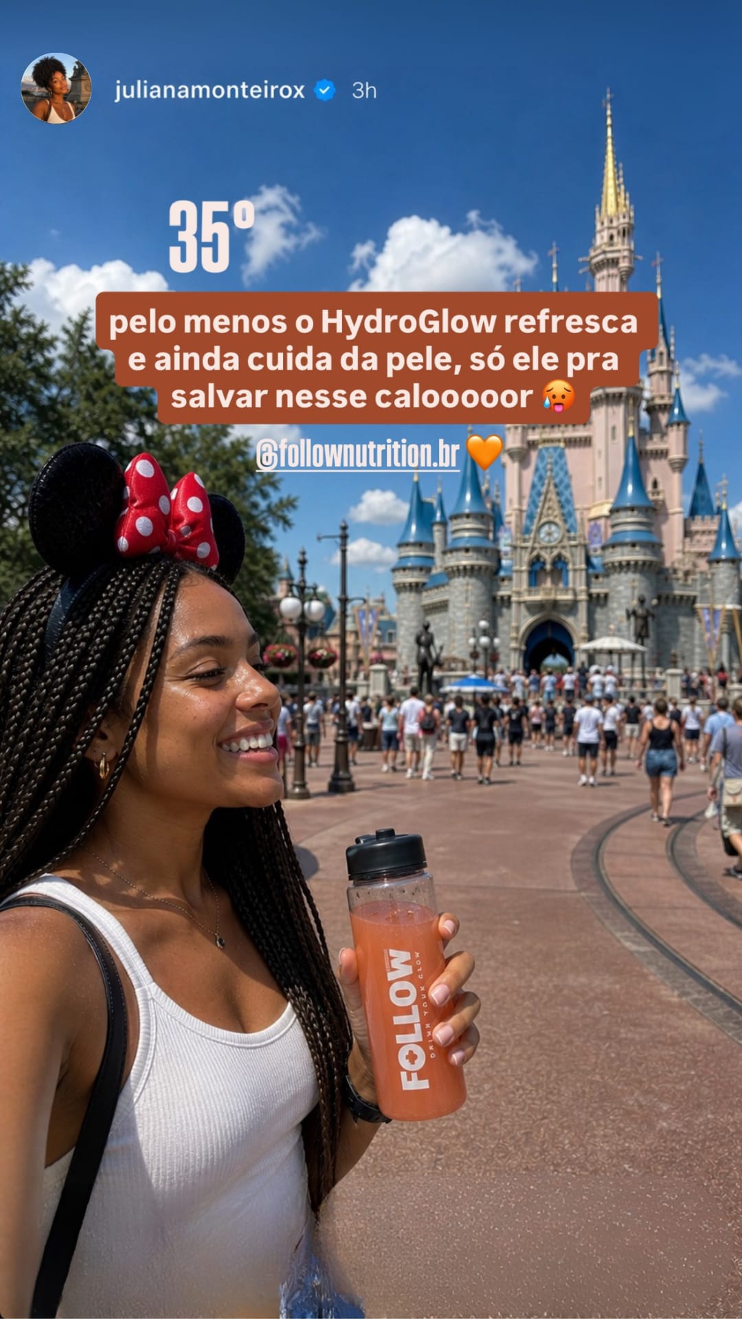 Story de Juliana Monteiro