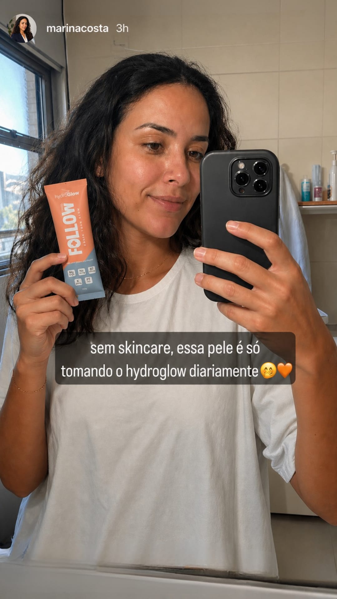 Story de Marina Costa