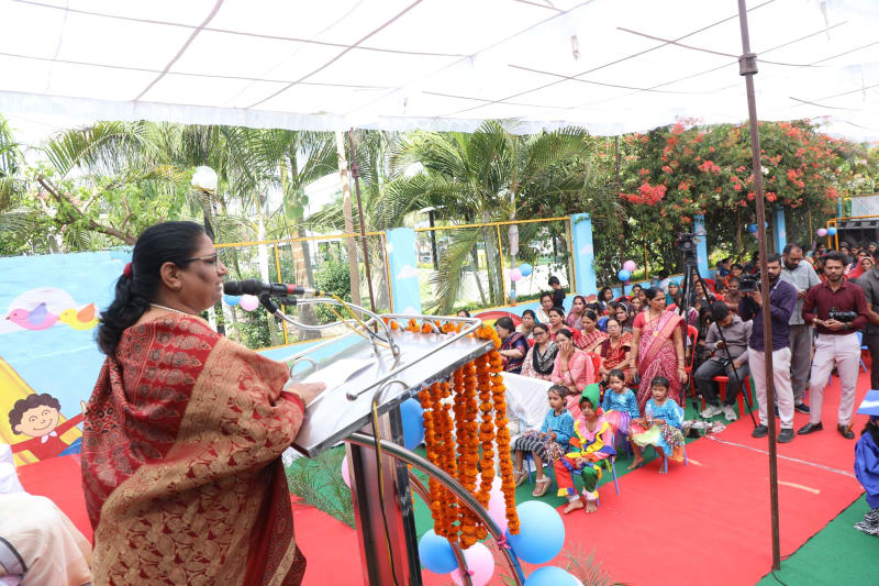 आंगनवाड़ी केन्द्र बच्चों के जीवन की सबसे महत्वपूर्ण प्रारंभिक पाठशाला : मंत्री भूरिया