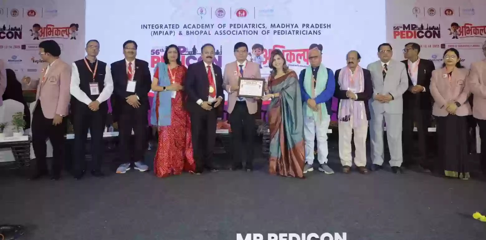 एम्स भोपाल के पीडियाट्रिक नेफ्रोलॉजी में शोध के लिए डॉ गिरिश चंद्र भट्ट  स्वर्ण पदक से सम्मानित