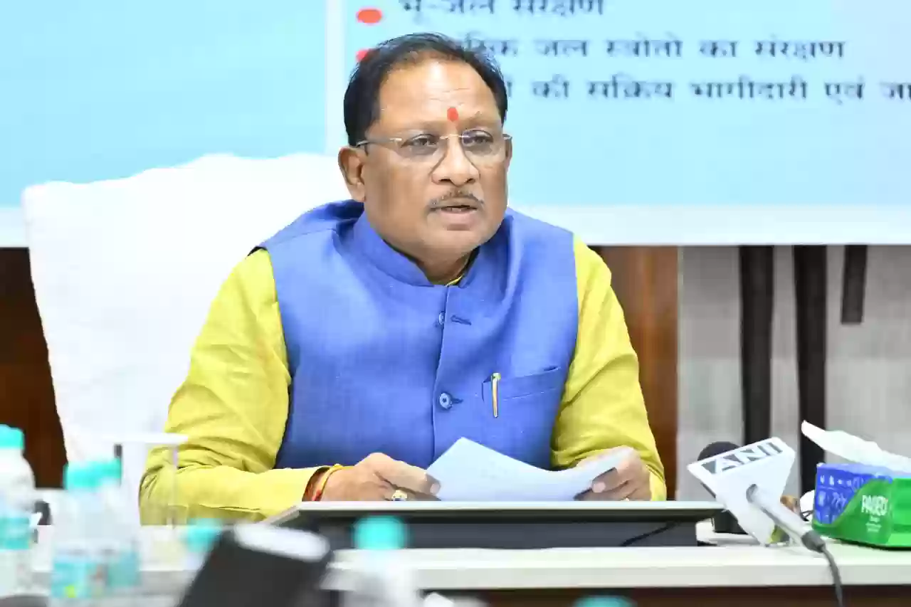 सीएम साय ने अटल डिजिटल सुविधा केंद्र और 'मोर गांव-मोर पानी महाअभियान' का किया शुभारंभ