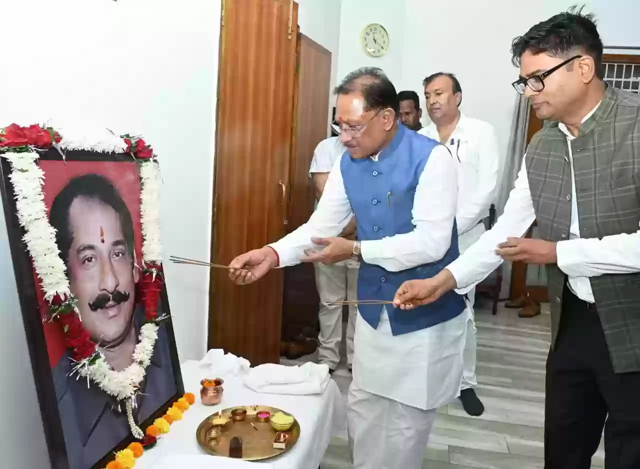 छत्तीसगढ़ की अस्मिता और  सांस्कृतिक पहचान के निष्ठावान प्रहरी थे दिलीप सिंह जूदेव: विष्णुदेव साय