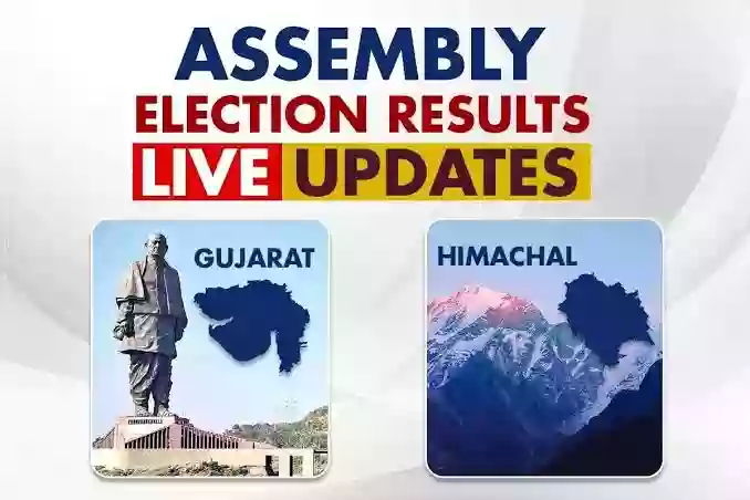 LIVE Election Result : गुजरात में बीजेपी आगे, हिमाचल में कांग्रेस से कड़ा मुकाबला