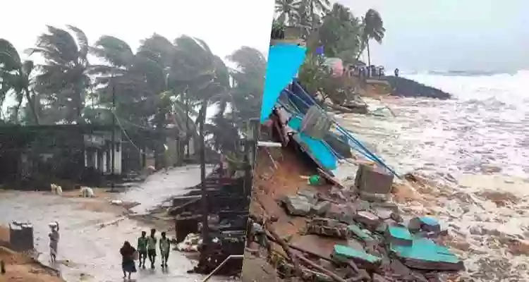 चक्रवात मंडूस का असर : 5 की मौत, हजारों ने ली शेल्टर होम में शरण
