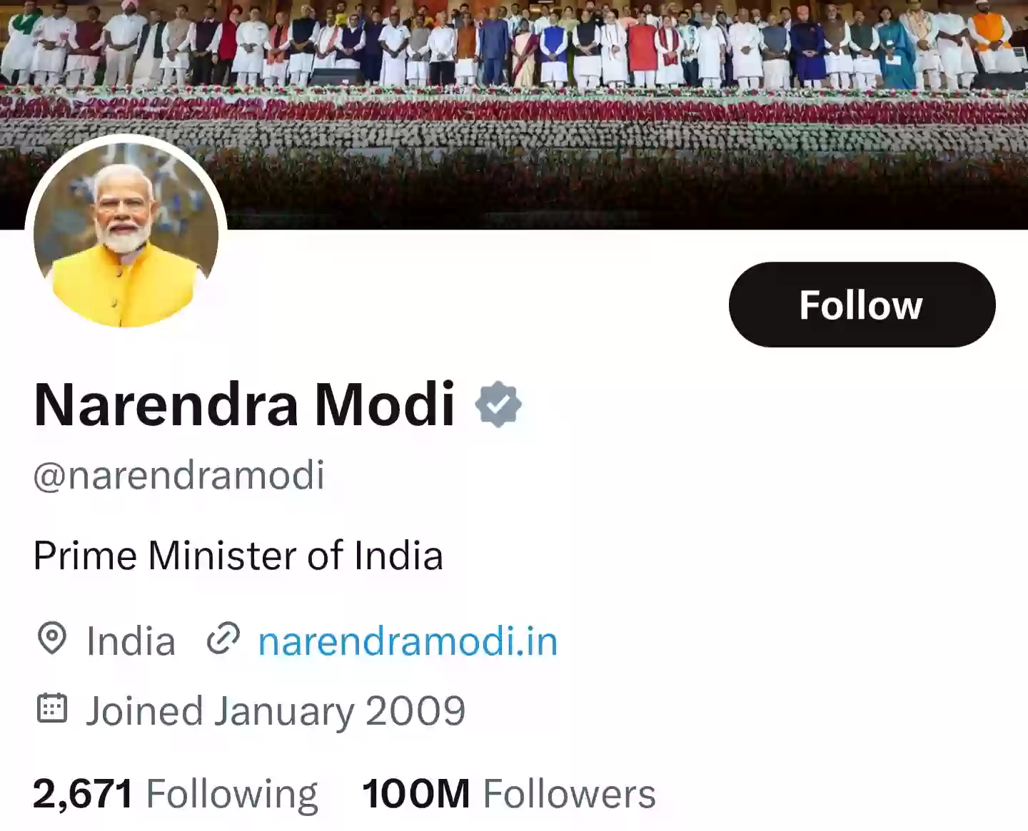 एक्स पर PM Modi का दबदबा:  100 मिलियन फॉलोअर्स का बनाया रिकॉर्ड, सबसे ज्यादा फॉलो किए जाने वाले वैश्विक नेता