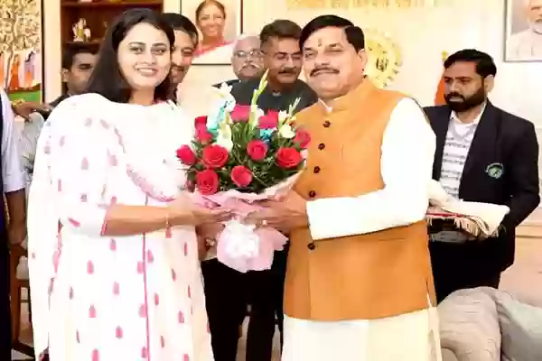 मुख्यमंत्री डॉ. मोहन यादव से मिलीं बिहार की खेल मंत्री श्रेयसी सिंह, एमपी की खेल प्रोत्साहन गतिविधियों का अध्ययन कर रहा बिहार का दल
