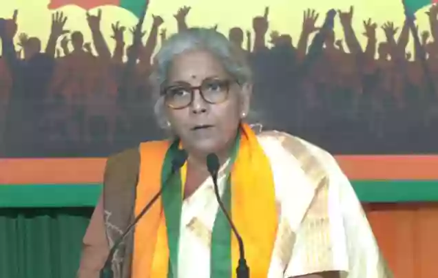 केंद्रीय वित्त मंत्री सीतारमण ने कांग्रेस पर प्रधानमंत्री मोदी की इमेज खराब करने और बीजेपी के खिलाफ नेगेटिव कैम्पेन चलाने का लगाया आरोप