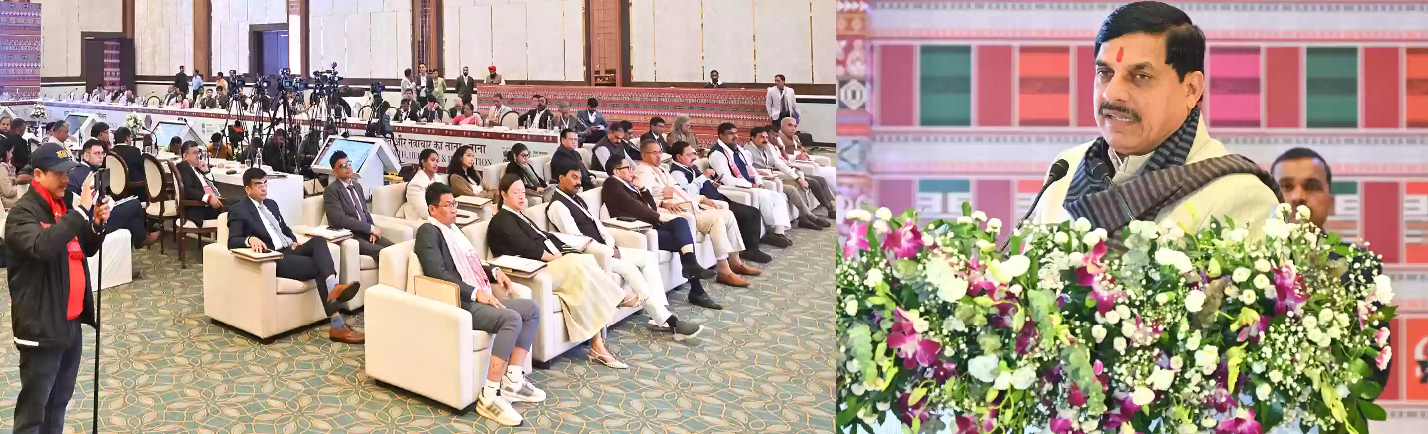सीएम डॉ. मोहन यादव बोले- संस्कृति, संस्कार, संसाधन और विरासत की दृष्टि से टेक्सटाइल सहित कई उद्योगों में देश में अग्रणी मध्यप्रदेश