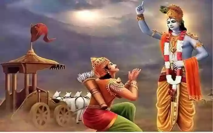 मुस्लिम व्यापारी ने कपड़े पर गंगा जल से बनी स्याही से लिखी भगवद् गीता