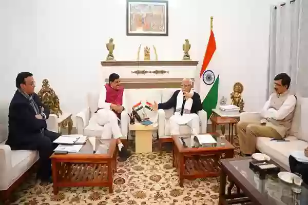 मुख्यमंत्री डॉ. मोहन यादव ने केंद्रीय मंत्री डॉ. मनोहर लाल खट्टर से की मुलाकात, सिंहस्थ-2028 से जुड़ी तैयारियों व परियोजनाओं पर हुई चर्चा