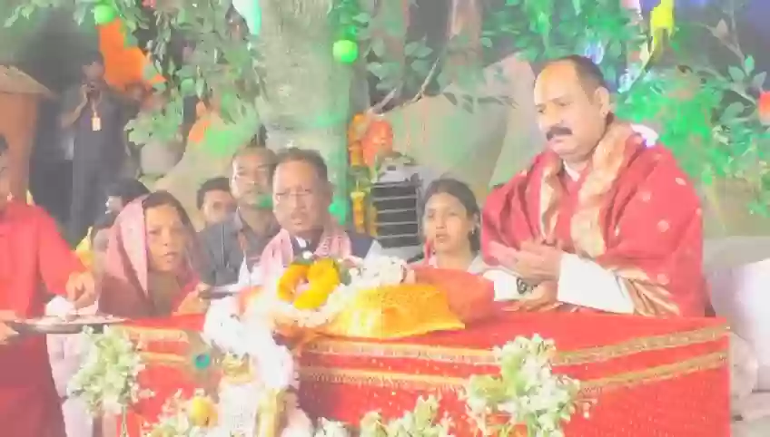 शिव महापुराण कथा का भव्य समापन, CM विष्णु देव साय ने की शिरकत