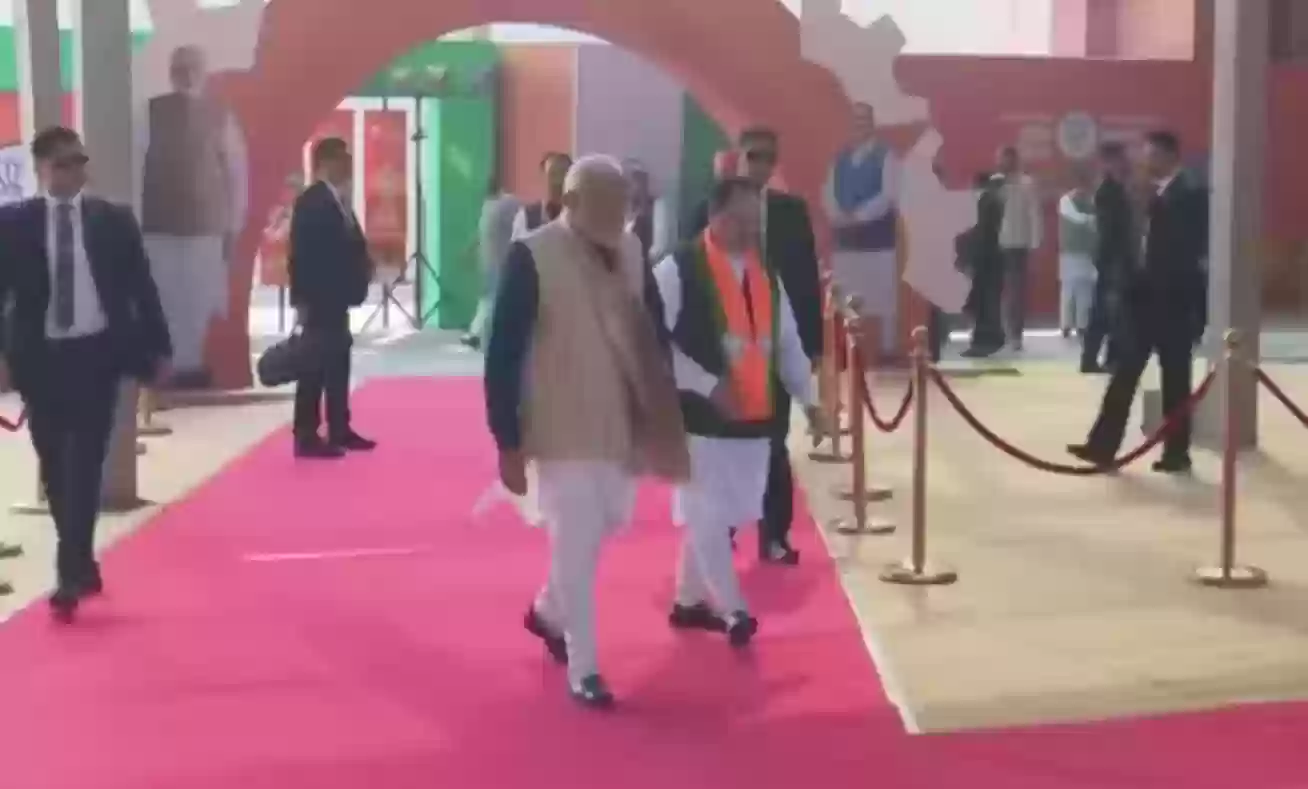 भाजपा की राष्ट्रीय कार्यकारिणी की बैठक आज से, पीएम मोदी भारत मंडपम पहुंचे