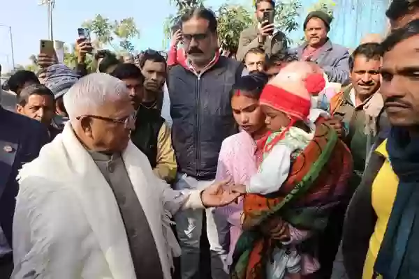 राज्यपाल मंगुभाई पटेल एम्स पहुंचे, मरीजों से बात की और व्यवस्थाओं की जानकारी ली