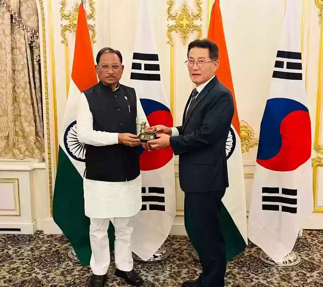 दक्षिण कोरिया के सियोल में एटीसीए के प्रतिनिधिमंडल से मिले सीएम साय, छत्तीसगढ़ में निवेश की संभावनाओं पर की चर्चा