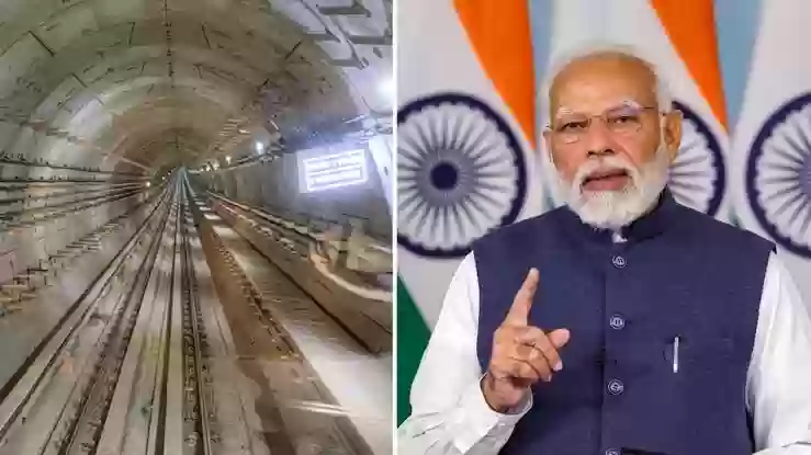 बंगाल में नदी के नीचे चलेगी देश की पहली मेट्रो ट्रेन, 6 मार्च को पीएम मोदी दिखाएंगे हरी झंडी