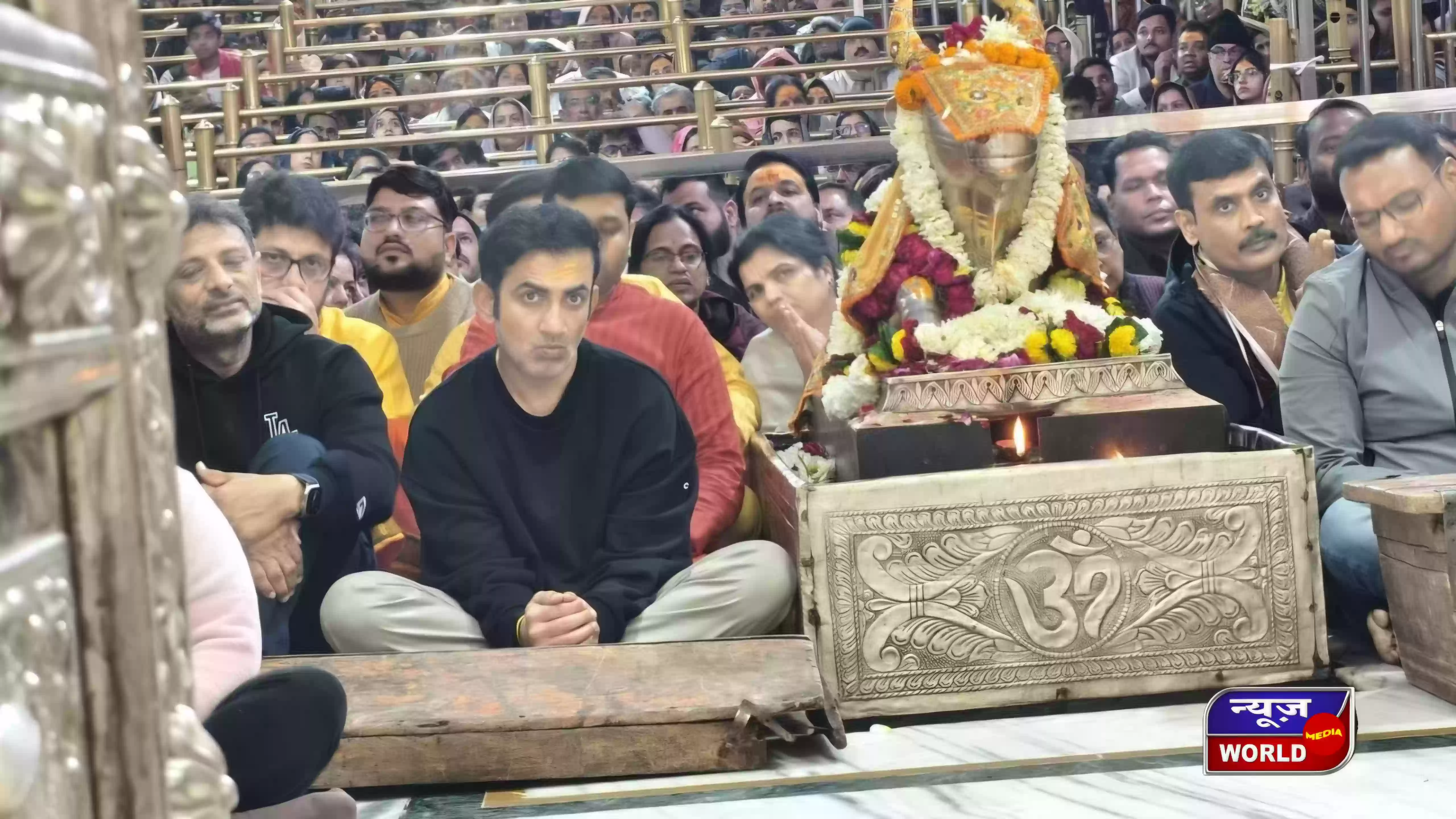 इंदौर मैच से पहले महाकाल की शरण में पहुंचे टीम इंडिया के हेड कोच, भस्म आरती में शामिल हुए गौतम गंभीर