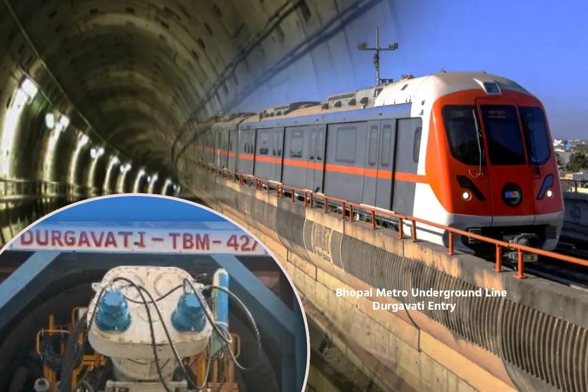 जमीन के 24 मीटर नीचे 'दुर्गावती' की दहाड़ — भोपाल मेट्रो की ऐतिहासिक अंडरग्राउंड खुदाई शुरू, ₹750 करोड़ का प्रोजेक्ट