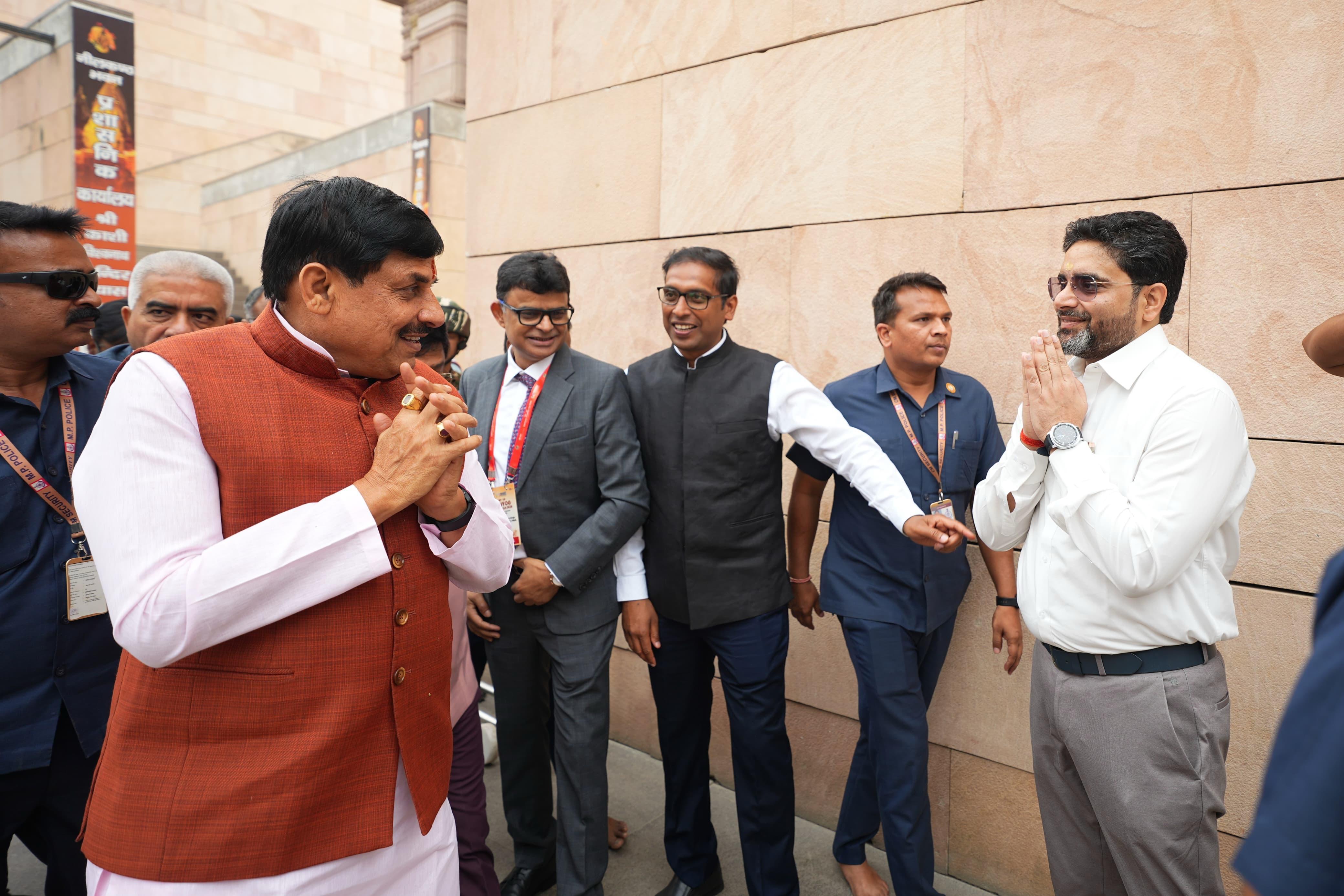 मध्यप्रदेश और उत्तर प्रदेश की सरकारों ने ‘विरासत के साथ विकास’ के मंत्र को किया है आत्मसात: डॉ. मोहन यादव