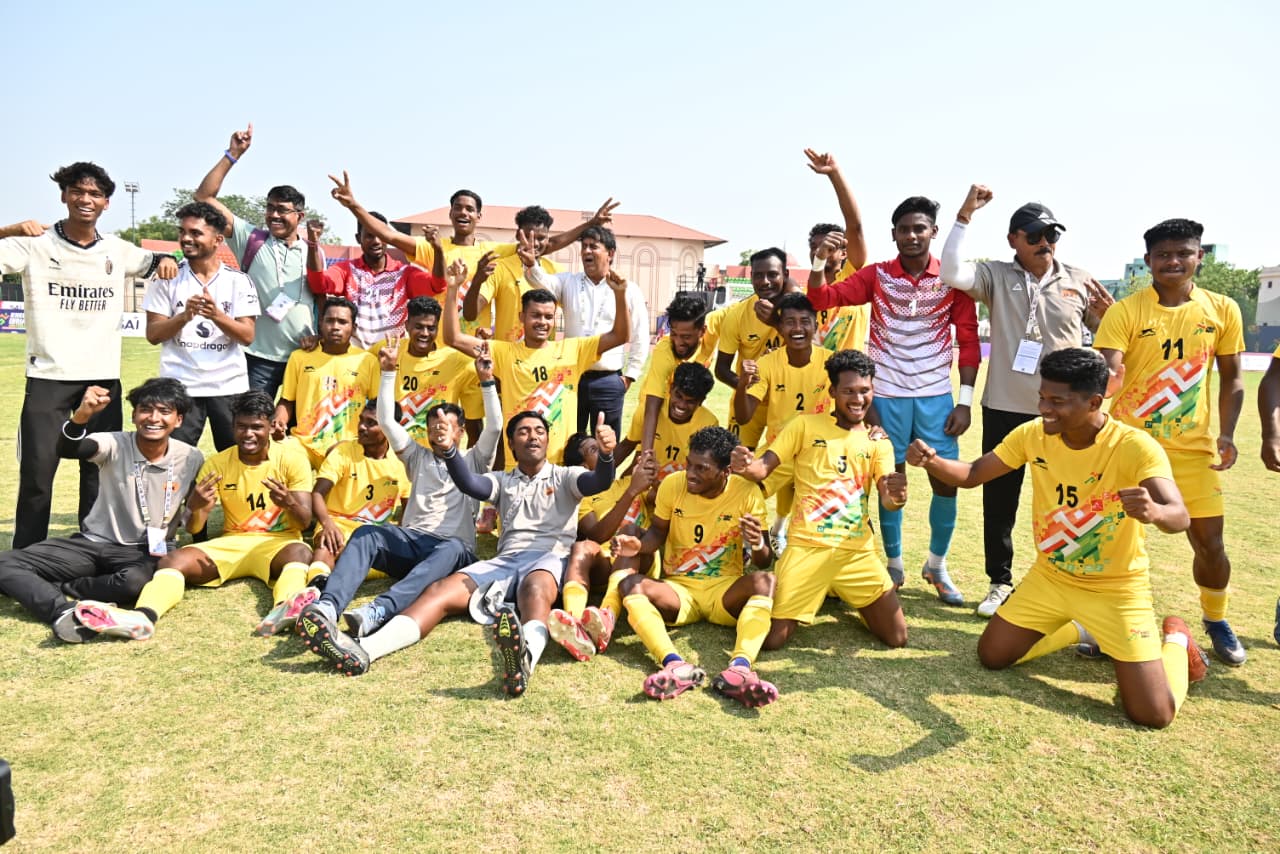 खेलो इंडिया ट्राइबल गेम्स: फुटबॉल में छत्तीसगढ़ को मिला रजत पदक