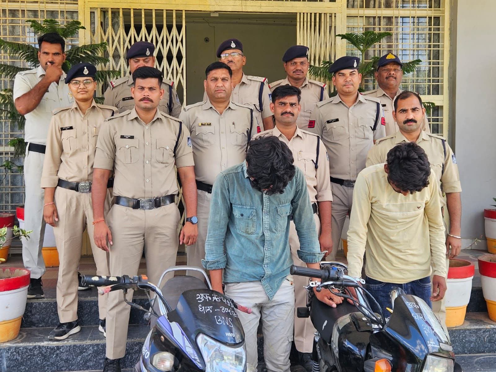 CCTV और कपड़ों के सुराग से खुला राज, मंगलसूत्र लूटने वाले चचेरे भाइयों का गैंग धराया