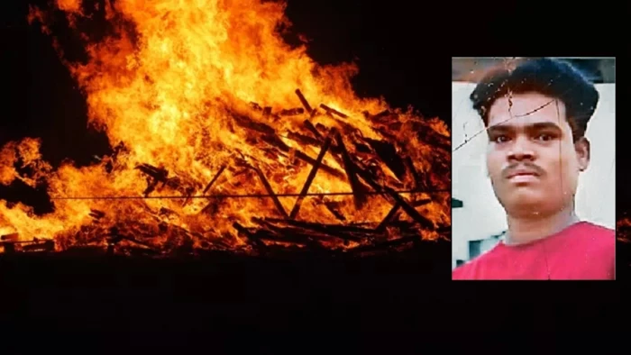 जबलपुर के सिहोरा में सनसनी: युवक का शव जलती चिता पर मिला, जांच में जुटी पुलिस