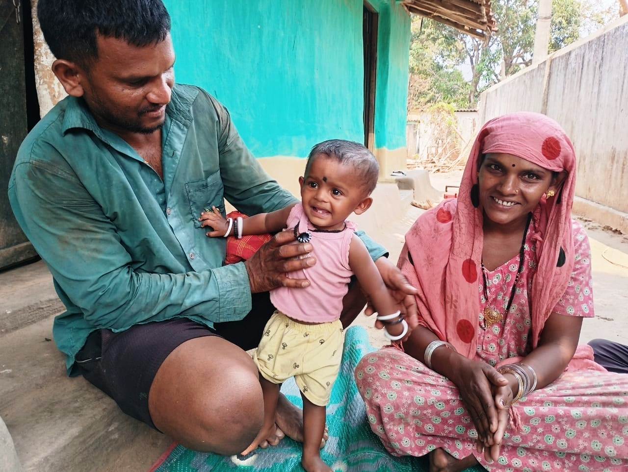 ‘प्रोजेक्ट धड़कन’ से ठीक हुई दो वर्षीय बच्ची की दिल की बीमारी